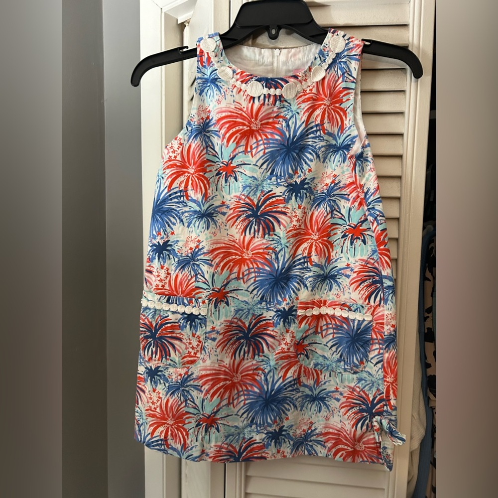 Lily Fireworks dress EUC. Size 8/10